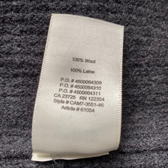 Aritzia Wilfred Free Grey Wool Wrap Top - Picture 7 of 7